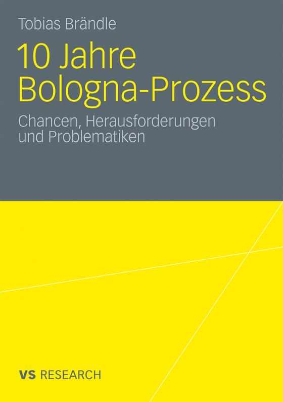 Cover-Bild 10 Jahre Bologna Prozess