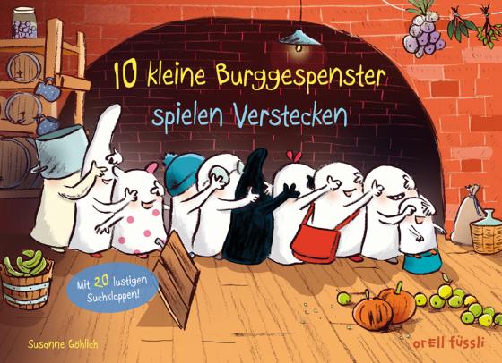 Cover-Bild 10 kleine Burggespenster spielen Verstecken