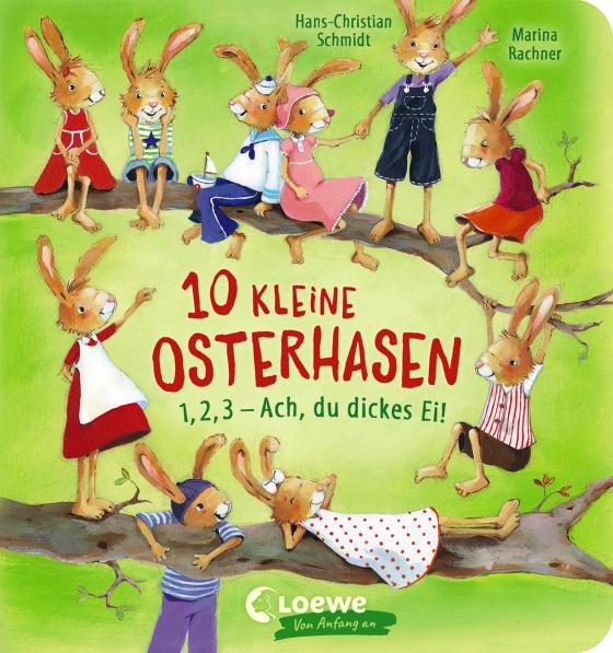 Cover-Bild 10 kleine Osterhasen