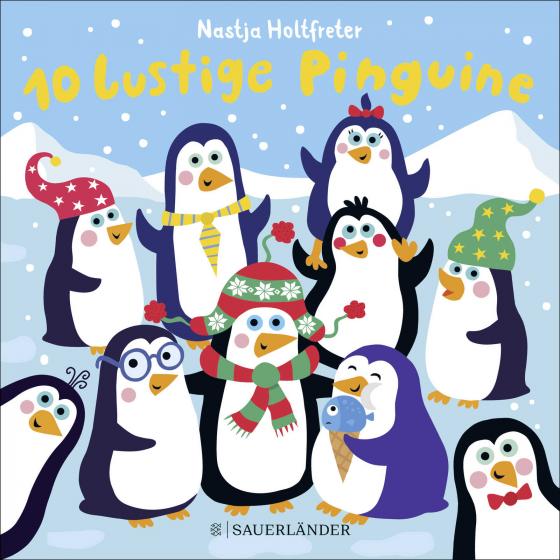 Cover-Bild 10 lustige Pinguine