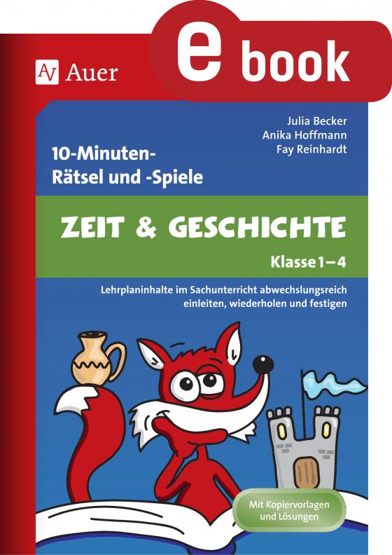 Cover-Bild 10-Minuten-Rätsel und -Spiele Zeit & Geschichte