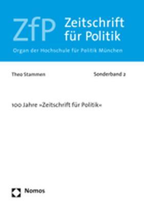 Cover-Bild 100 Jahre »Zeitschrift für Politik«