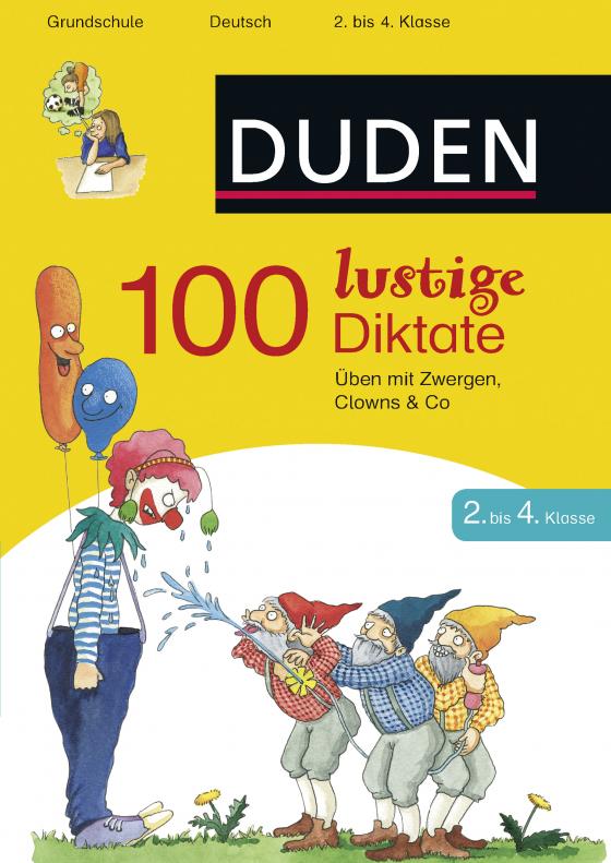 Cover-Bild 100 lustige Diktate 2. bis 4. Klasse