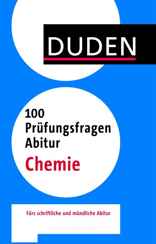 Cover-Bild 100 Prüfungsfragen Abitur Chemie