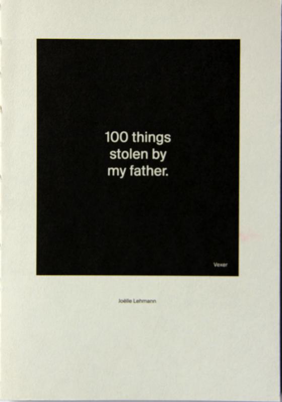 Cover-Bild 100 things stolen by my father