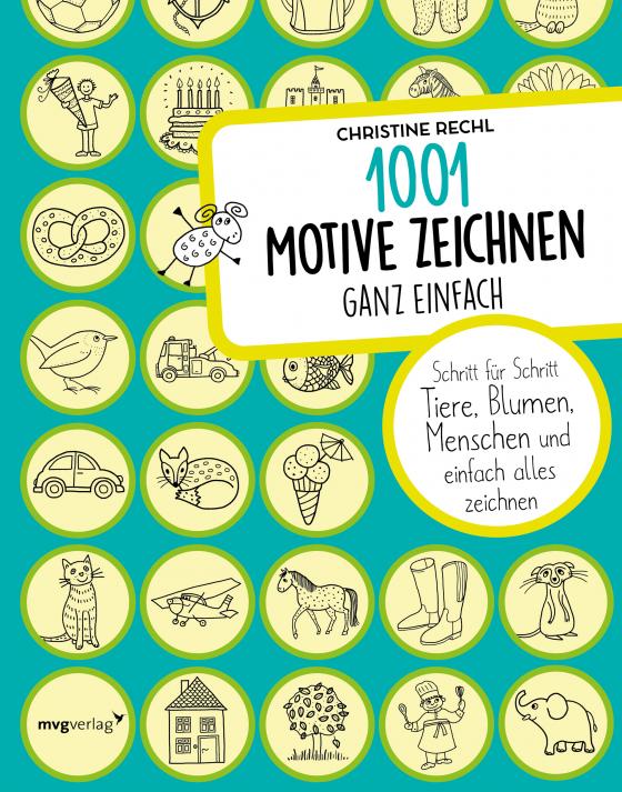 Cover-Bild 1001 Motive zeichnen – ganz einfach