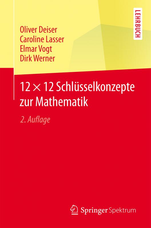 Cover-Bild 12 × 12 Schlüsselkonzepte zur Mathematik