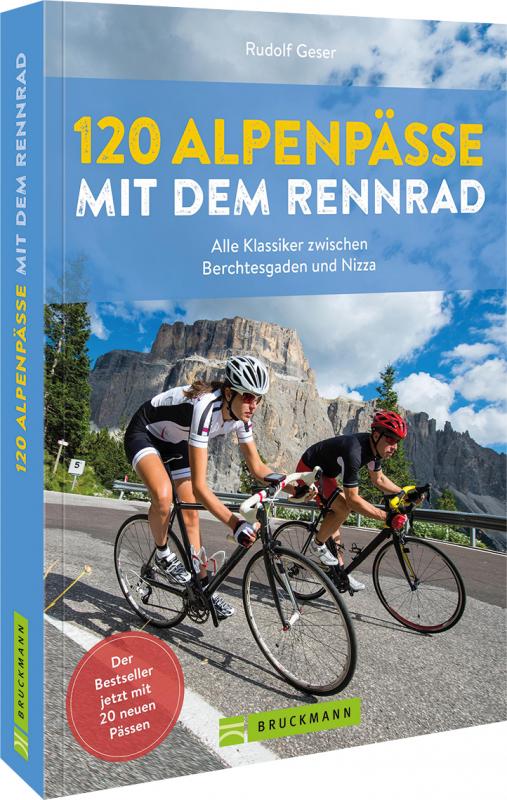Cover-Bild 120 Alpenpässe mit dem Rennrad