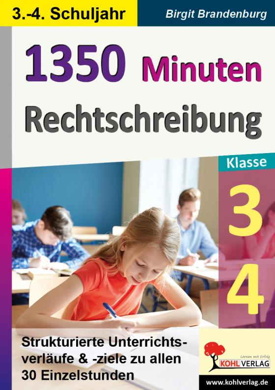 Cover-Bild 1350 Minuten Rechtschreibung / Klasse 3-4