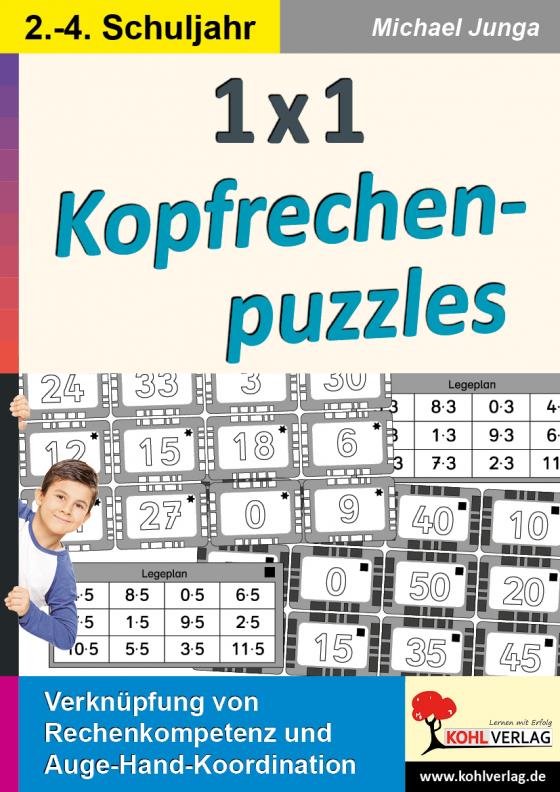 Cover-Bild 1x1 Kopfrechenpuzzles