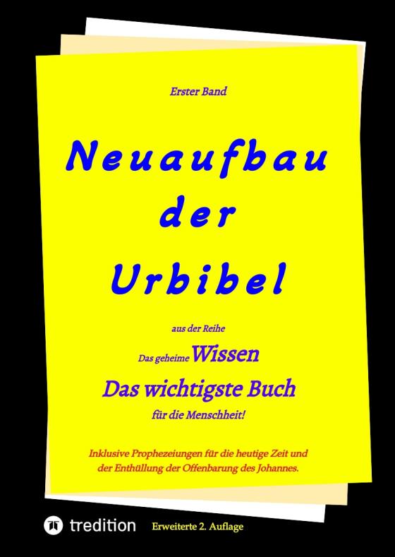 Cover-Bild 2. Auflage 1. Band von Neuaufbau der Urbibel