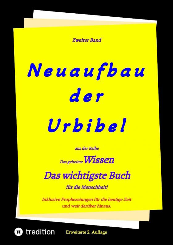 Cover-Bild 2. Auflage 2. Band von Neuaufbau der Urbibel