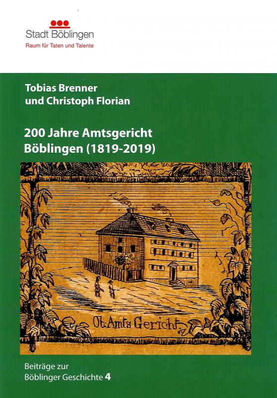 Cover-Bild 200 Jahre Amtsgericht Böblingen