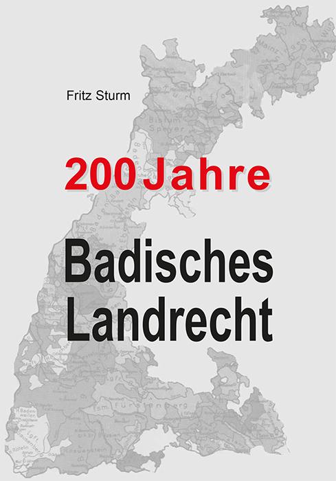 Cover-Bild 200 Jahre Badisches Landrecht