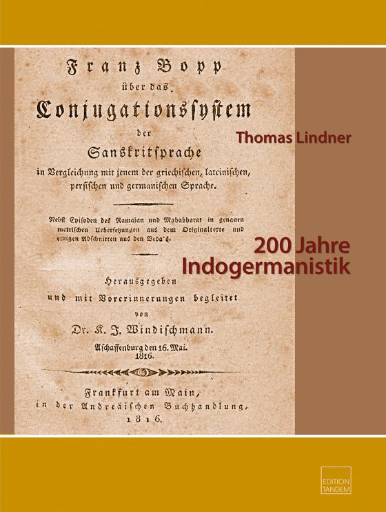Cover-Bild 200 Jahre Indogermanistik