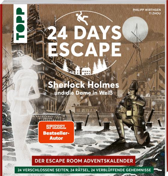 Cover-Bild 24 DAYS ESCAPE – Der Escape Room Adventskalender: Sherlock Holmes und die Dame in Weiß