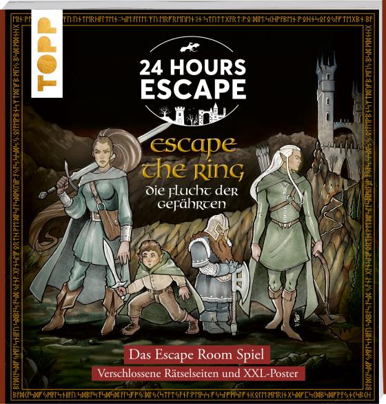 Cover-Bild 24 HOURS ESCAPE – Das Escape Room Spiel: Escape the Ring. Flucht der Gefährten