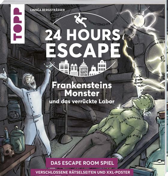 Cover-Bild 24 HOURS ESCAPE – Das Escape Room Spiel: Frankensteins Monster und das verrückte Labor