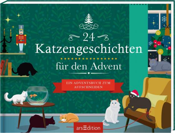 Cover-Bild 24 Katzengeschichten für den Advent