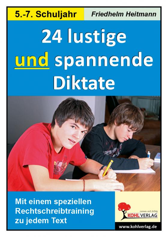 Cover-Bild 24 lustige und spannende Diktate, 5.-7. Schuljahr