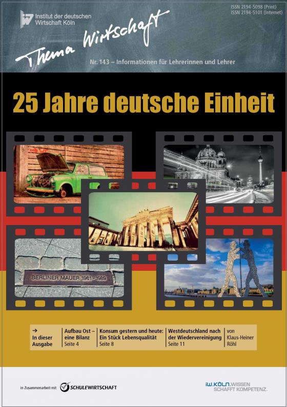 Cover-Bild 25 Jahre deutsche Einheit