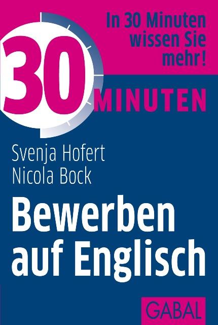 Cover-Bild 30 Minuten Bewerben auf Englisch