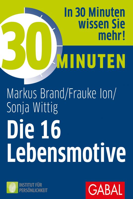 Cover-Bild 30 Minuten Die 16 Lebensmotive