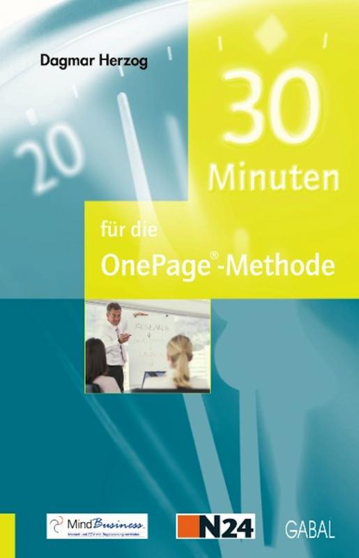 Cover-Bild 30 Minuten für die OnePage-Methode