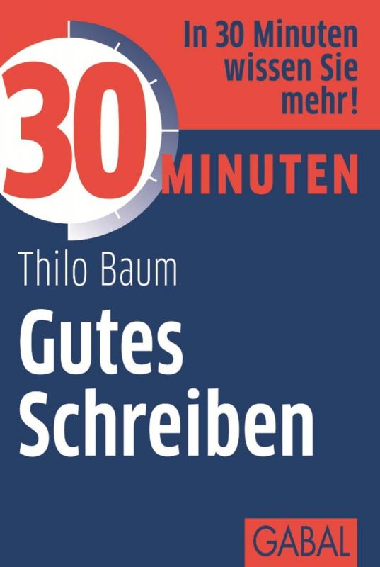 Cover-Bild 30 Minuten Gutes Schreiben