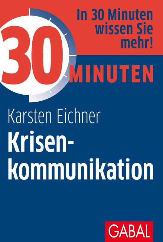 Cover-Bild 30 Minuten Krisenkommunikation