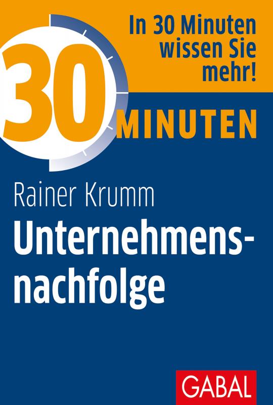 Cover-Bild 30 Minuten Unternehmensnachfolge