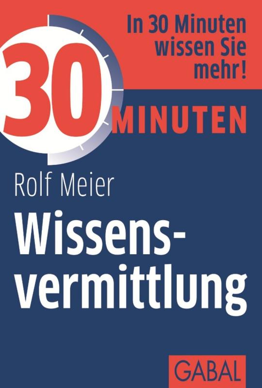 Cover-Bild 30 Minuten Wissensvermittlung