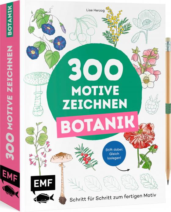 Cover-Bild 300 Motive zeichnen – Botanik