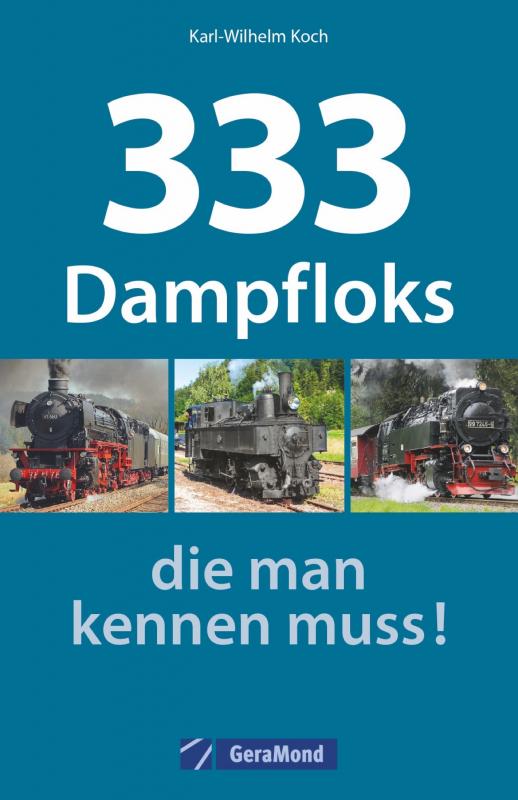 Cover-Bild 333 Dampfloks, die man kennen muss!