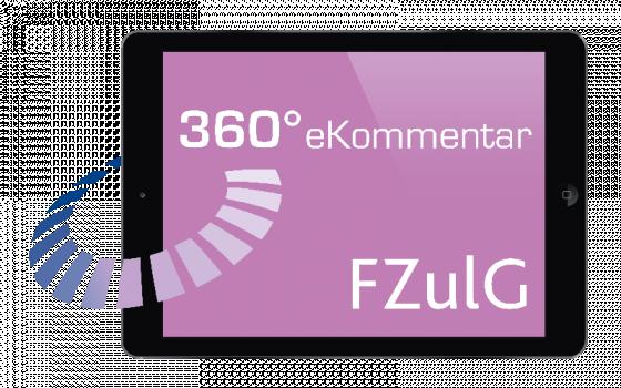 Cover-Bild 360° FZulG eKommentar