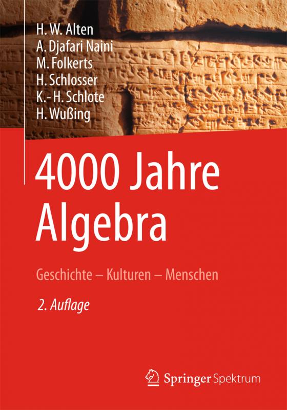 Cover-Bild 4000 Jahre Algebra