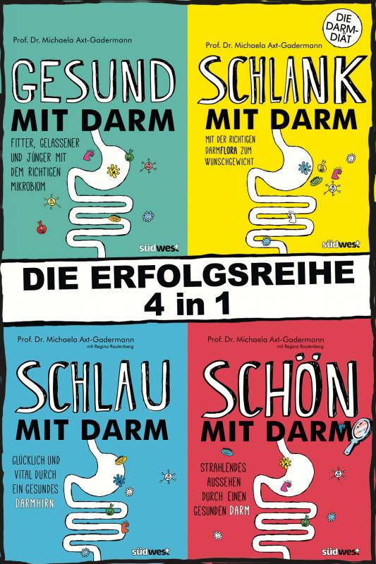 Cover-Bild 4in1-Bundle: Gesund, schlank, schlau und schön mit Darm