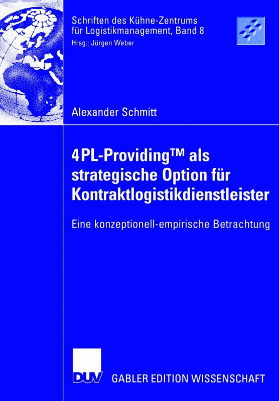 Cover-Bild 4PL-ProvidingTM als strategische Option für Kontraktlogistikdienstleister
