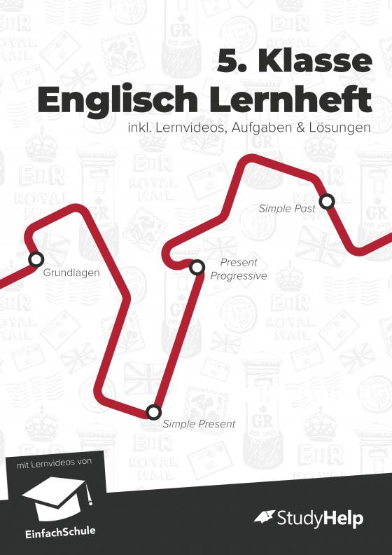 Cover-Bild 5. Klasse Englisch Lernheft mit Aufgaben und Lösungen