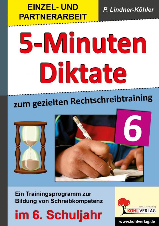 Cover-Bild 5-Minuten-Diktate / Klasse 6