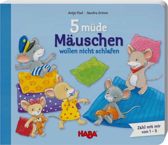 Cover-Bild 5 müde Mäuschen wollen nicht schlafen