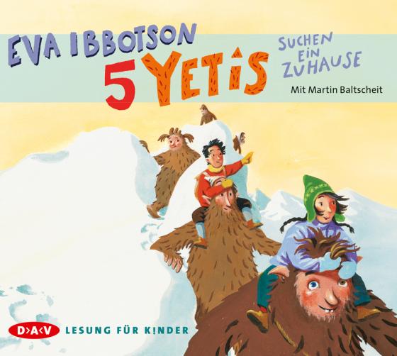 Cover-Bild 5 Yetis suchen ein Zuhause