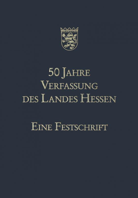 Cover-Bild 50 Jahre Verfassung des Landes Hessen