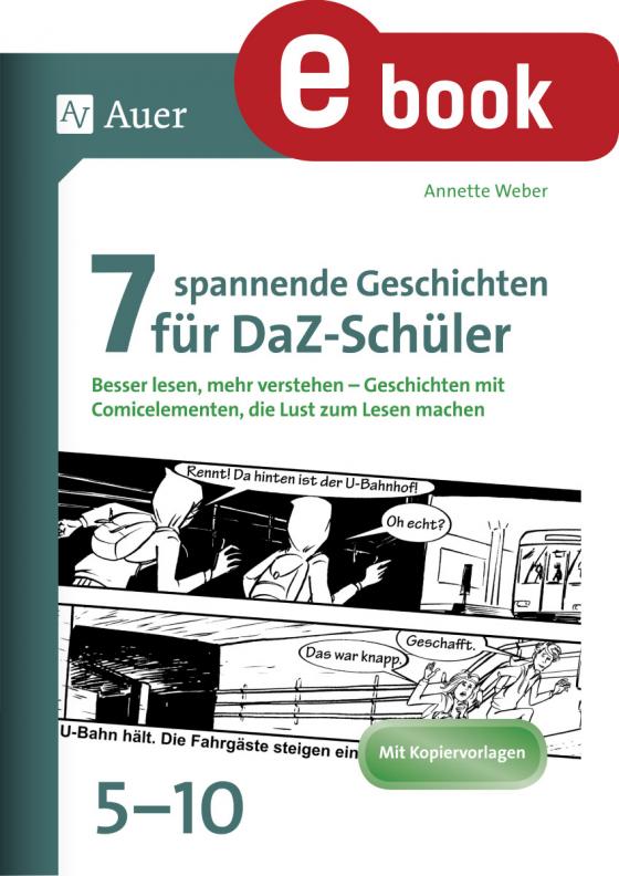 Cover-Bild 7 spannende Geschichten für DaZ-Schüler 5-10