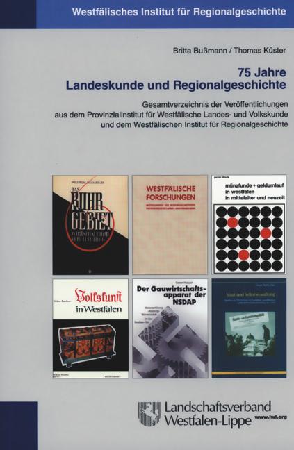 Cover-Bild 75 Jahre Landeskunde und Regionalgeschichte