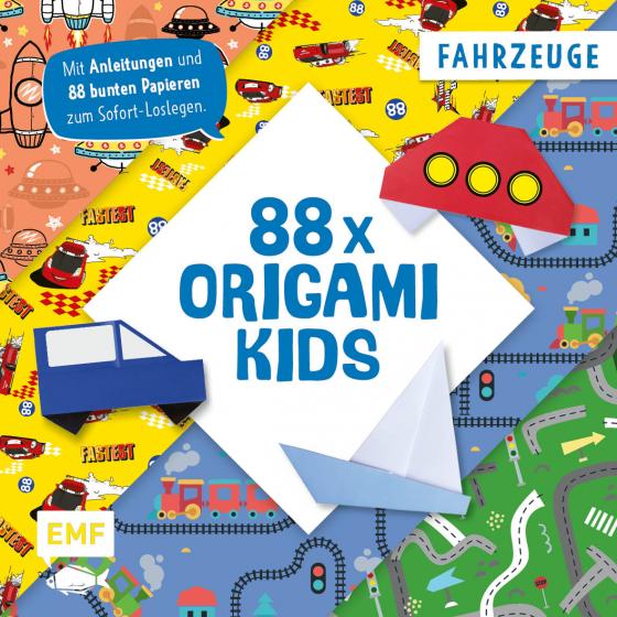 Cover-Bild 88 x Origami Kids – Fahrzeuge