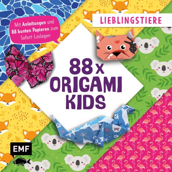 Cover-Bild 88 x Origami Kids – Lieblingstiere