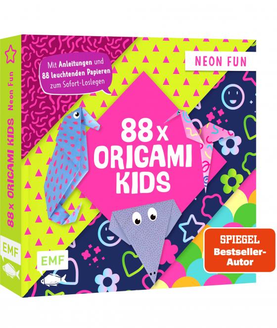 Cover-Bild 88 x Origami Kids – Neon Fun