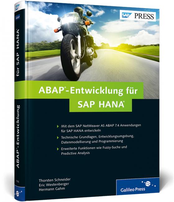 Cover-Bild ABAP-Entwicklung für SAP HANA