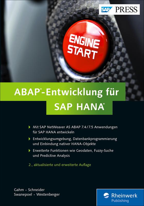 Cover-Bild ABAP-Entwicklung für SAP HANA